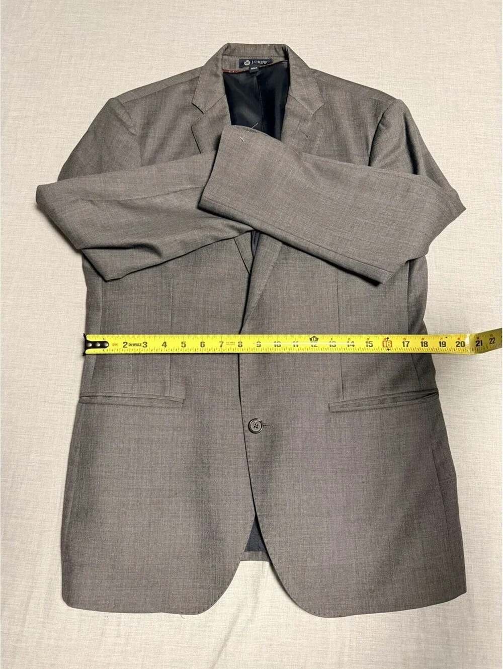 J Crew Jacket 38R Ludlow Suit Coat Italian Wool